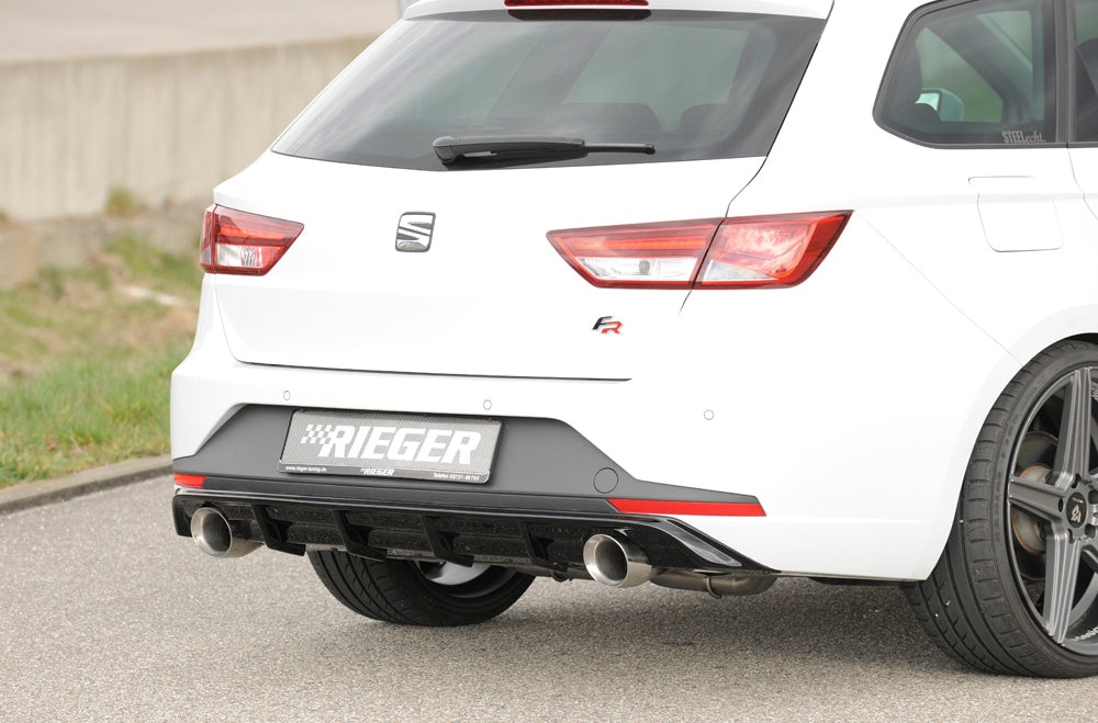 DIFUSOR DEPORTIVO 2 SALIDAS RIEGER SEAT LEON ST 5F PREFACELIFT - FULL GAS