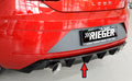 DIFUSOR DEPORTIVO 2 SALIDAS RIEGER SEAT LEON 5F FACELIFT - FULL GAS