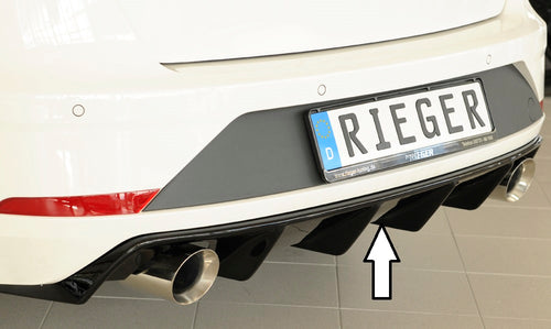 DIFUSOR DEPORTIVO 2 SALIDAS RIEGER SEAT LEON 5F ST FACELIFT (CON BOLA DE REMOLQUE) - FULL GAS