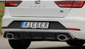 DIFUSOR DEPORTIVO 2 SALIDAS RIEGER SEAT LEON 5F ST FACELIFT (CON BOLA DE REMOLQUE) - FULL GAS