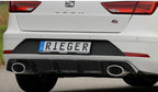 DIFUSOR DEPORTIVO 2 SALIDAS RIEGER SEAT LEON 5F ST FACELIFT (CON BOLA DE REMOLQUE) - FULL GAS