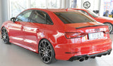 DIFUSOR DEPORTIVO 2 SALIDAS RIEGER AUDI A3 8V FACELIFT CON S-LINE Y S3 - FULL GAS