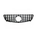 REJILLA PARRILLA CENTRAL PARA MERCEDES CLASE A W176 LOOK GT-R NEGRA - FULL GAS
