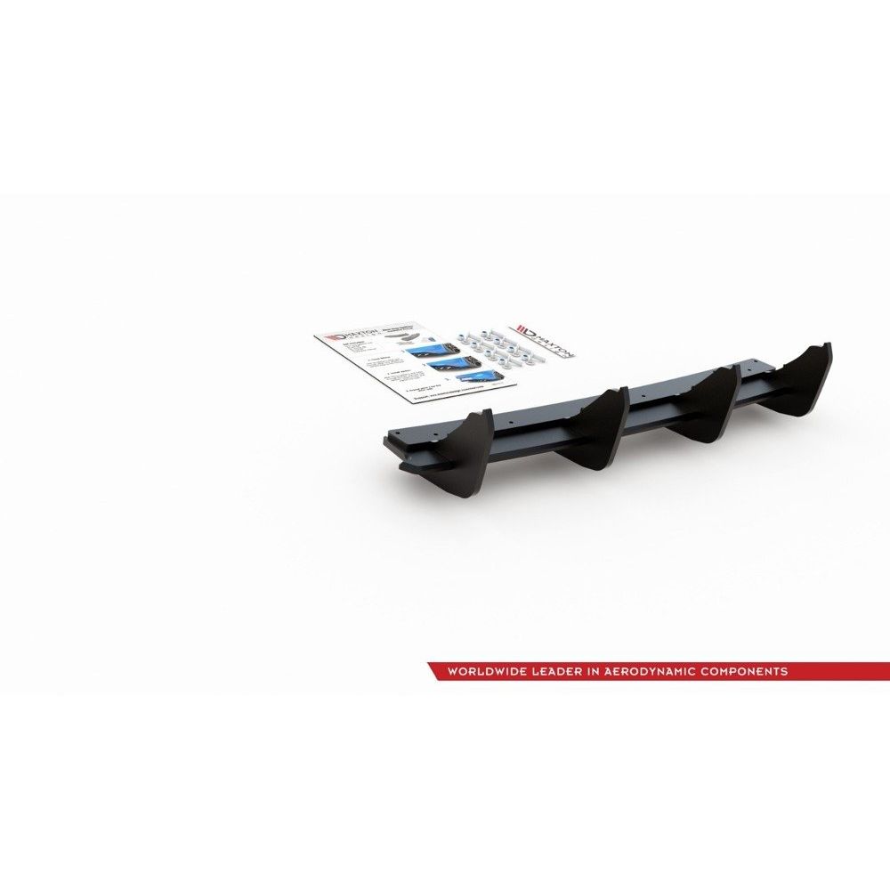 AÑADIDO DE DIFUSOR CENTRAL MAXTON PERFORMANCE DE MAYOR RESISTENTENCIA V.1 VW GOLF 7 GTI PREFACELIFT - FULL GAS