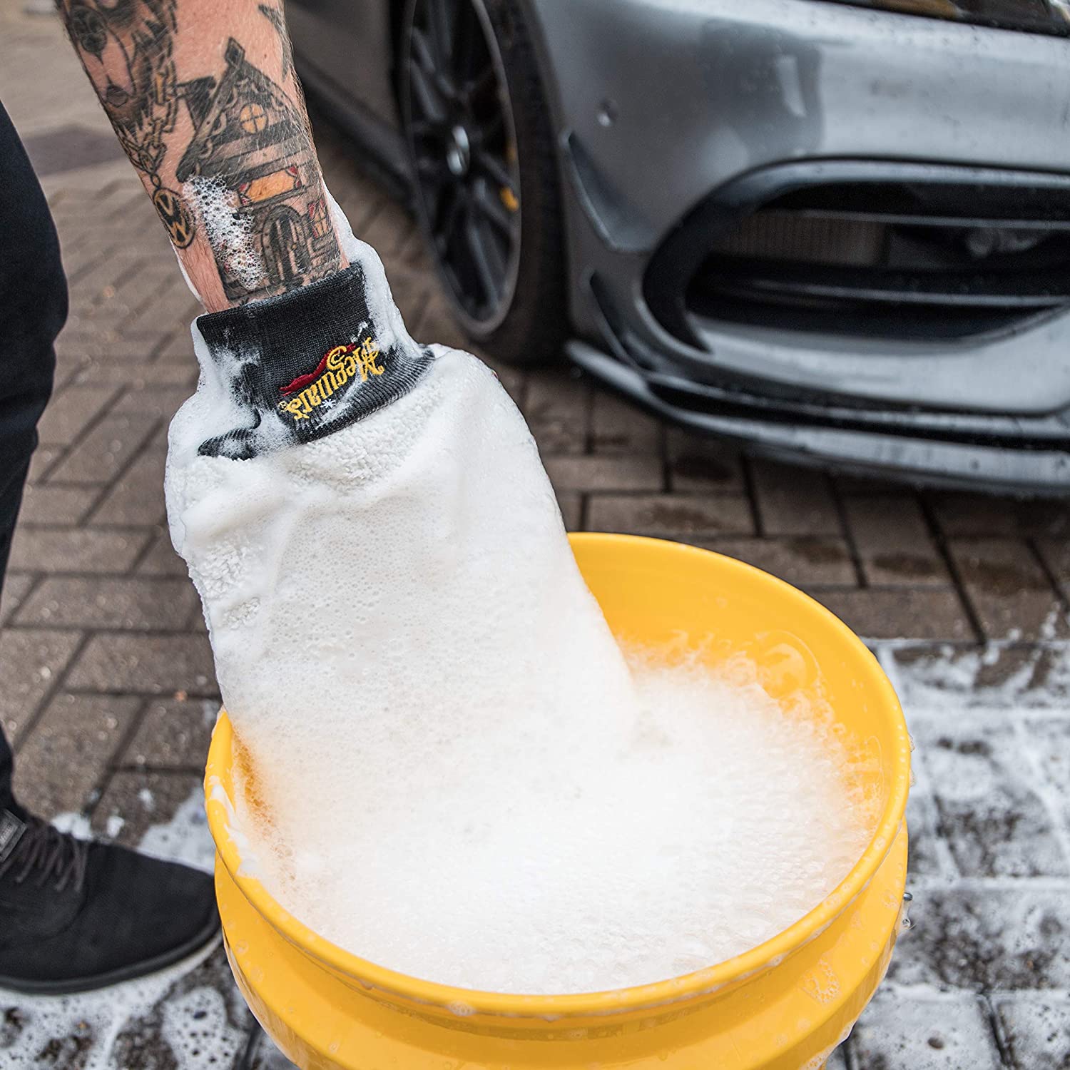 GUANTE DE LAVADO WASH MITT - MEGUIAR'S