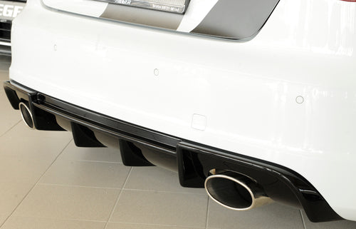 DIFUSOR DEPORTIVO 2 SALIDAS RIEGER AUDI A3 8V PREFACELIFT CON S-LINE Y S3 - FULL GAS