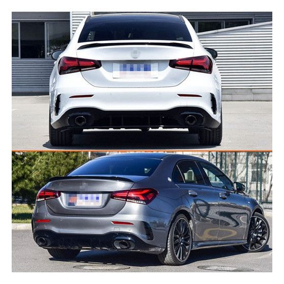 Alerón Spoiler Para Mercedes Clase A W177 Sedán - FULL GAS