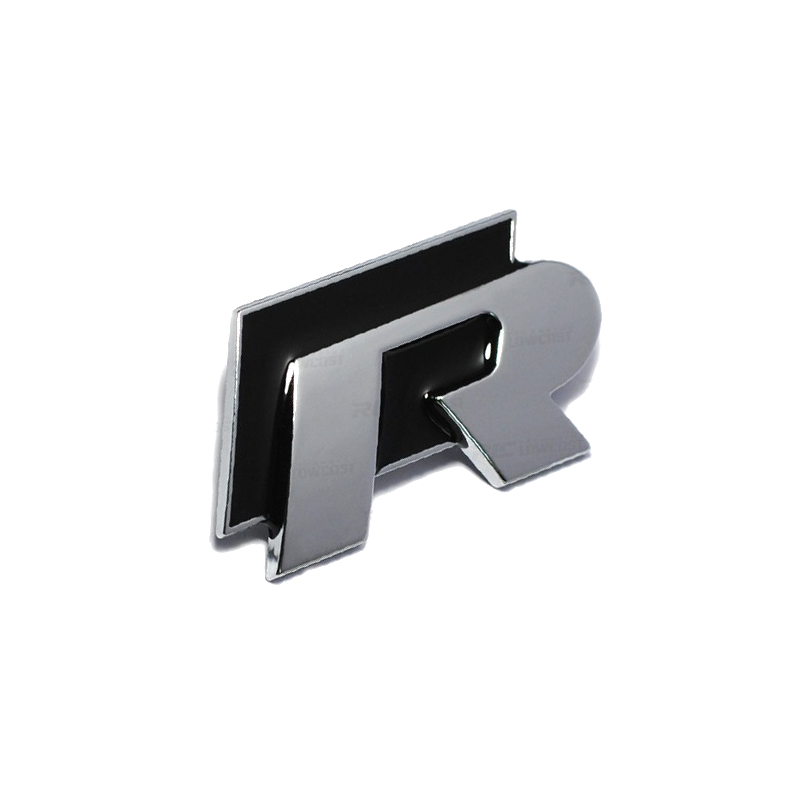 EMBLEMA VW R NEGRO - FULL GAS