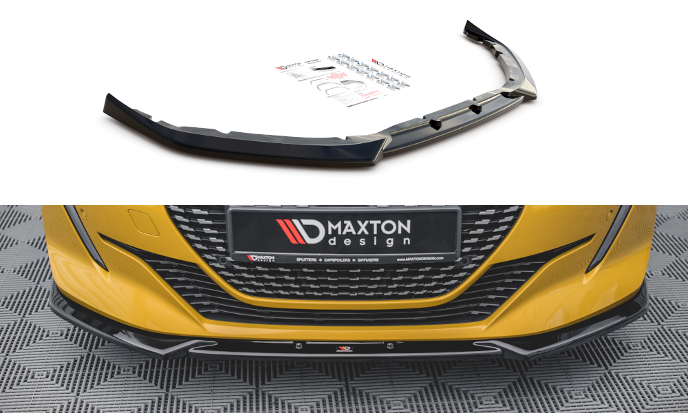 LIP DELANTERO V.2 MAXTON PEUGEOT 208 MK2 - FULL GAS