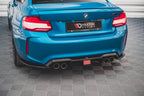 DIFUSOR MAXTON EN NEGRO BRILLO CON LUZ STOP LED PARA BMW M2 F87 - FULL GAS