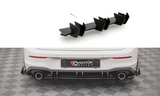 DIFUSOR RACING DURABILITY MAXTON V.2 CON LUZ LED STOP VW GOLF 8 GTI