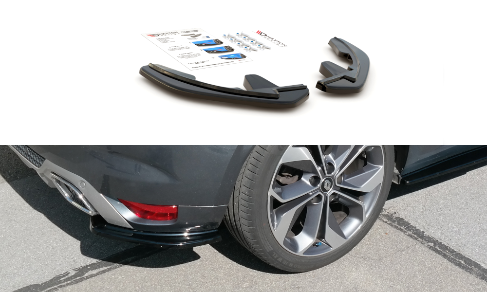 FLAPS LATERALES TRASEROS MAXTON RENAULT MEGANE MK4 GT LINE - FULL GAS