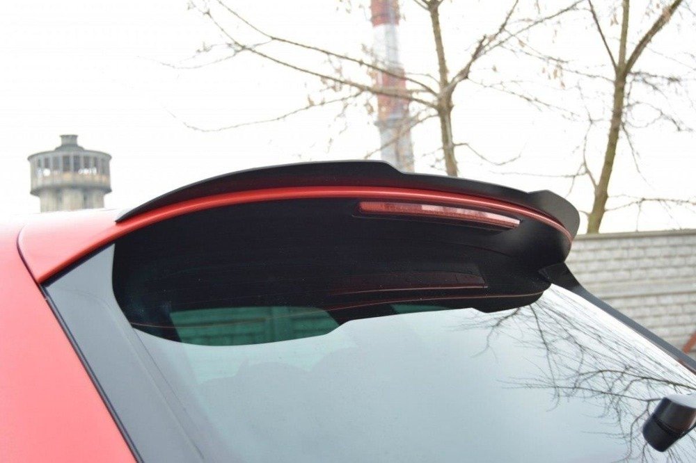 EXTENSIÓN DE ALERÓN EN NEGRO BRILLO SEAT LEON CUPRA 5F 2012 - 2016 - FULL GAS