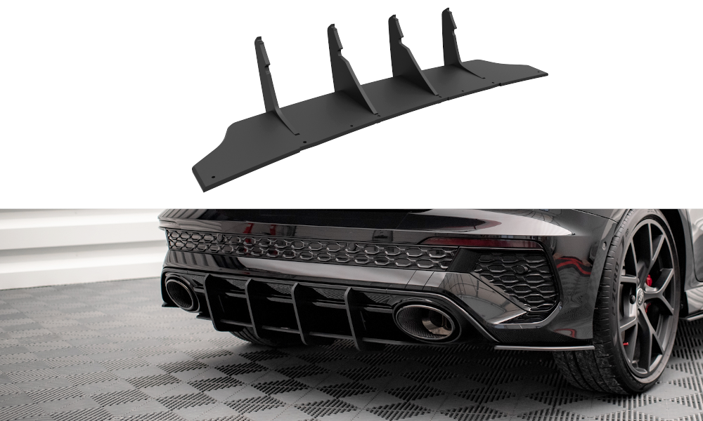 DIFUSOR STREET PRO MAXTON CON LUZ LED STOP AUDI RS3 8Y SPORTBACK - FULL GAS