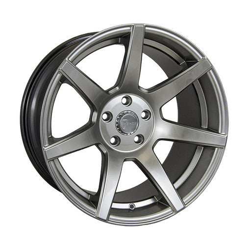 SET 4 LLANTAS 7TWENTY STYLE55 PARA NISSAN 350Z - HYPER BLACK - FULL GAS