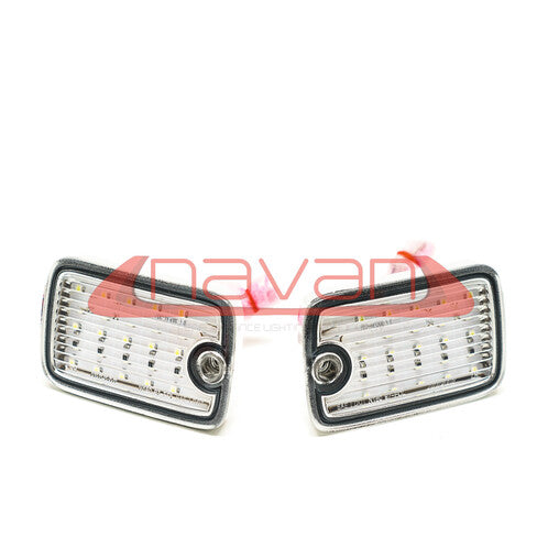 INTERMITENTES DELANTEROS LED NAVAN "TYPE X" BLANCOS NISSAN 200SX S13 - FULL GAS
