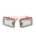 INTERMITENTES DELANTEROS LED NAVAN "TYPE X" BLANCOS NISSAN 200SX S13 - FULL GAS