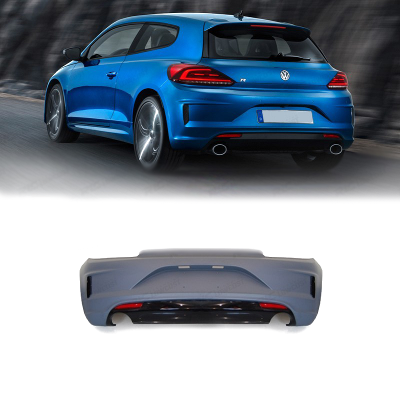 PARAGOLPES TRASERO VOLKWAGEN SCIROCCO 2015- LOOK R - FULL GAS