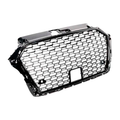 PARRILLA AUDI A3 8V (17-19) LOOK RS3 COLOR NEGRO - FULL GAS