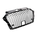 PARRILLA AUDI A3 8V (17-19) LOOK RS3 COLOR NEGRO - FULL GAS
