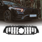 REJILLA PARRILLA CENTRAL PARA MERCEDES CLASE A W177 LOOK GT-R NEGRA - FULL GAS