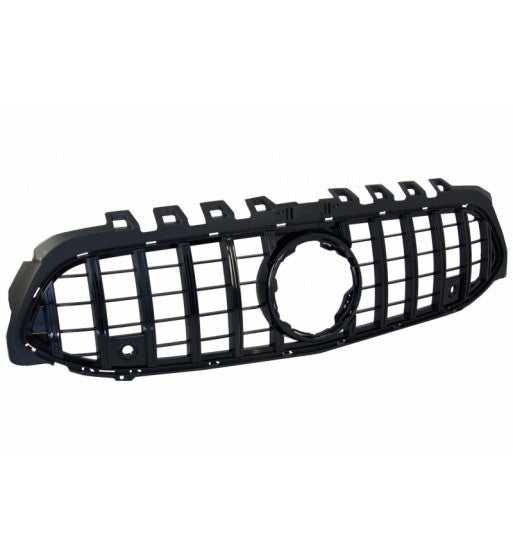 REJILLA PARRILLA CENTRAL PARA MERCEDES CLASE A W177 LOOK GT-R NEGRA - FULL GAS