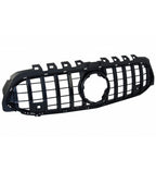 REJILLA PARRILLA CENTRAL PARA MERCEDES CLASE A W177 LOOK GT-R NEGRA - FULL GAS