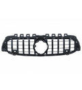 REJILLA PARRILLA CENTRAL PARA MERCEDES CLASE A W177 LOOK GT-R NEGRA - FULL GAS