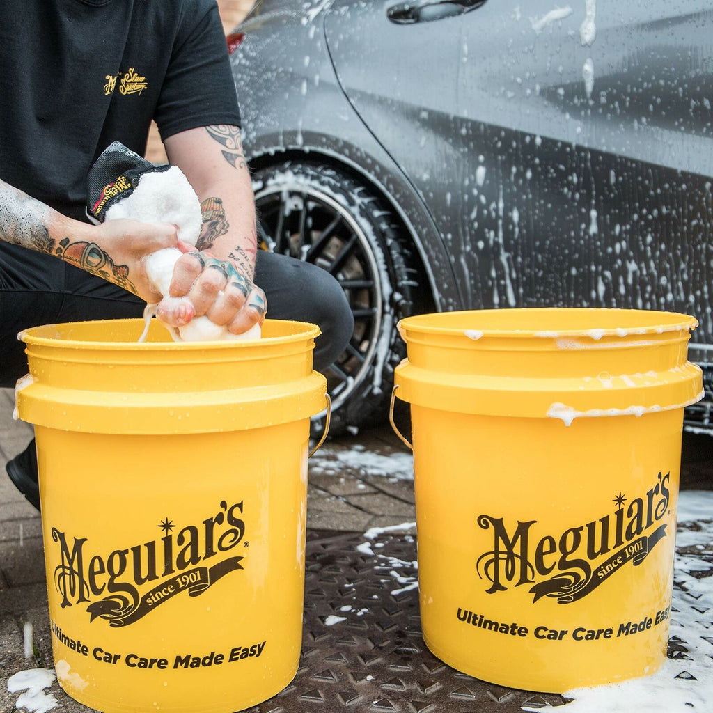 Yellow Wash Bucket - Meguiar's