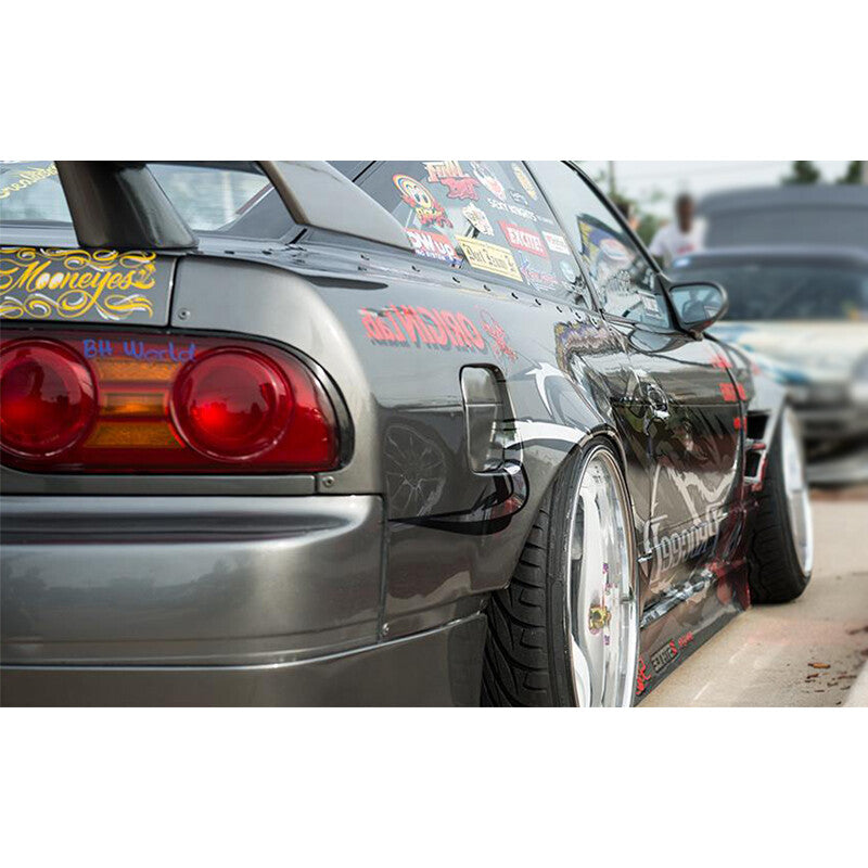 Aletas Traseras +55mm Origin Labo para Nissan S13 - FULL GAS